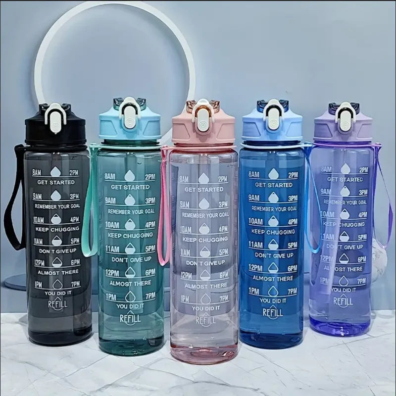 800ml/27oz Large Capacity Sports Water Bottle