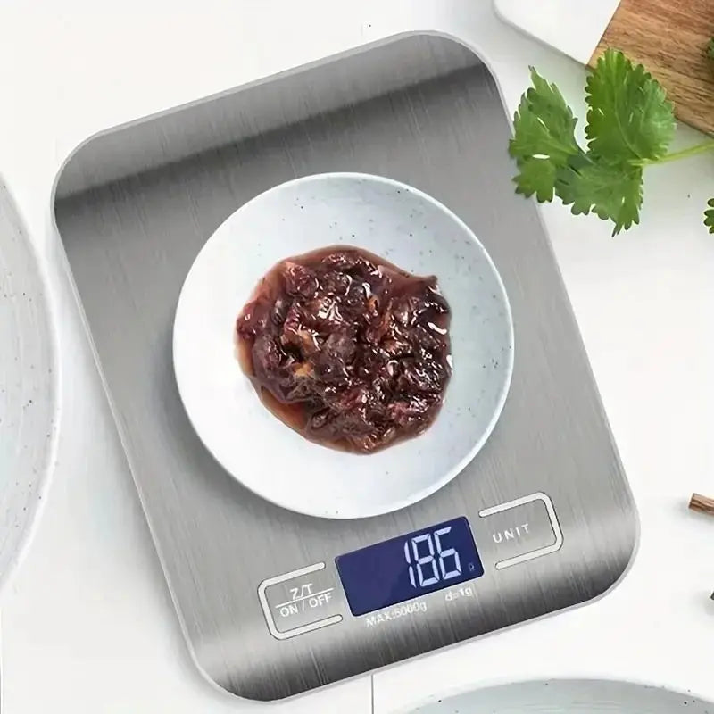 Electronic Digital Kitchen Scale  LED Display 10kg 5kg/1g